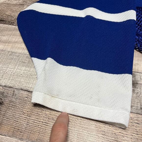 Toronto Maple Leafs Jersey Men's Small Blue Vintage CCM NHL Hockey - Picture 14 of 15